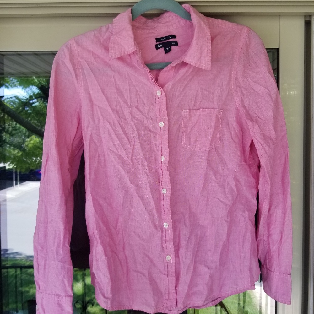 Fitted Boyfriend Oxford Shirt